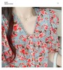 女碎花反领上衣6687 商品缩略图4
