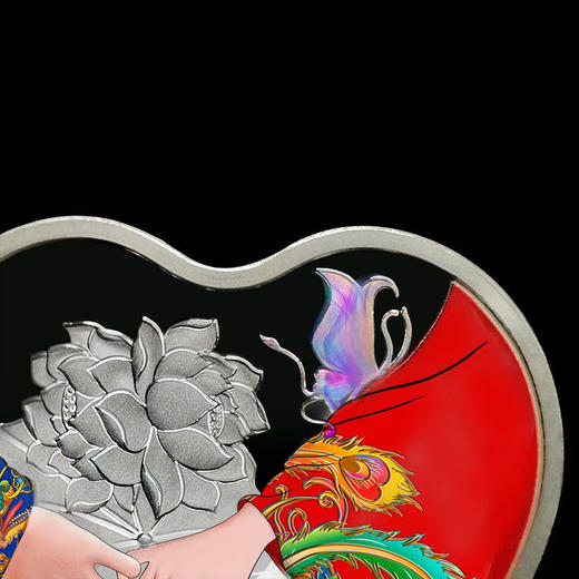 心形金银纪念章 南京造币发行 商品图8