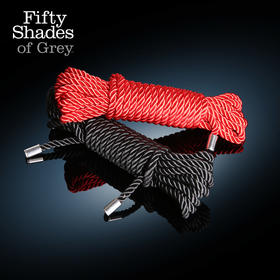 英国50度灰情趣挑逗捆绑束缚绳子套装SM调情用具玩具50道阴影