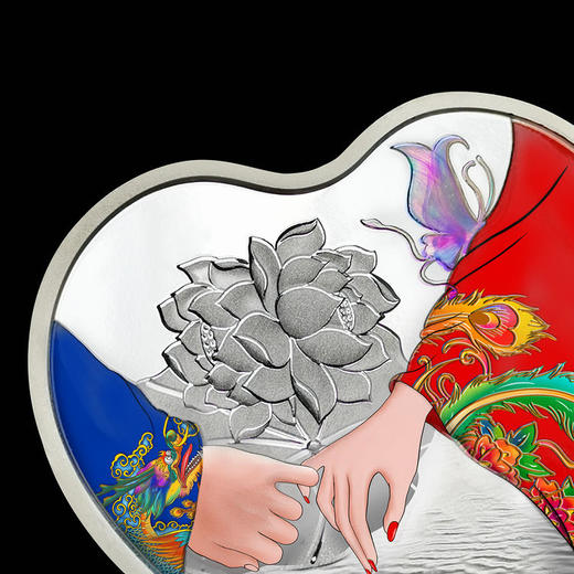 心形金银纪念章 南京造币发行 商品图9