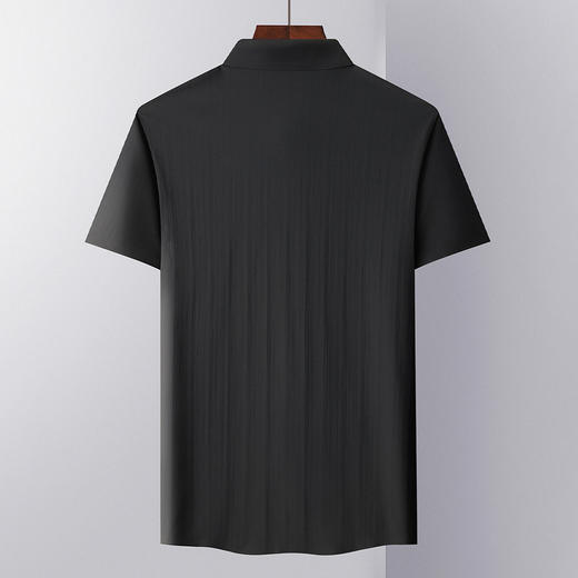 【顺滑无痕】罗蒙夏季新款男士衬衫经典纯色商务通勤舒适百搭短袖衬衣 商品图11