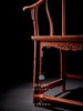 红桥红  家具严选  缅甸花梨（大果紫檀）【观复款 C背如意云头圈椅三件套】 商品缩略图10