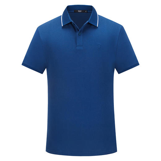 名盾春夏新款男士短袖polo衫纯棉中青年体恤简约商务休闲T恤 商品图4