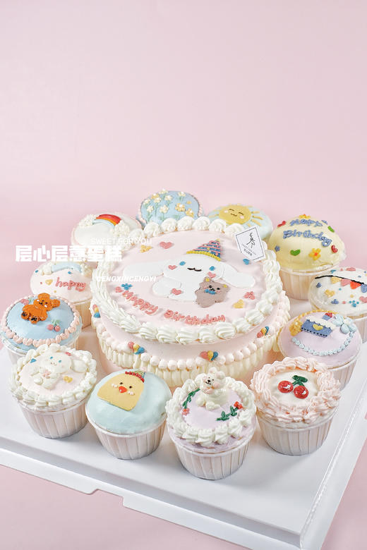 手绘蛋糕组合 商品图0