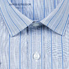 【竹纤维混纺易打理  1件/99 2件/180 3件/258】夏季薄款透气男士条纹短袖衬衫 商品缩略图3