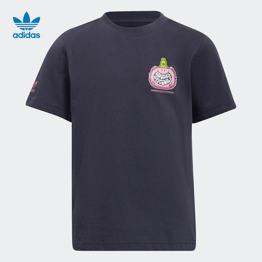 小阿迪三叶草Kevin Lyons联名小童男女同款T恤HF7539 商品图0