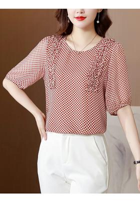女木耳边上衣22030