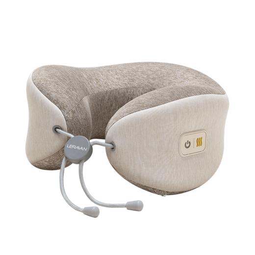 【360°呵护颈部  舒适一整天！】乐伽揉捏按摩颈枕 颈部支撑 揉捏按摩 温感热敷 消除疲惫感。 商品图9