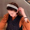 韩版轻奢感满钻发箍 超闪网红2022年新款高端增高颅顶海绵发箍 商品缩略图2