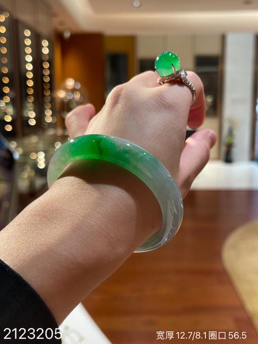 自带诗情画意的意境平安镯，【2123205】圈口56.5～具体价格微信咨询 商品图5
