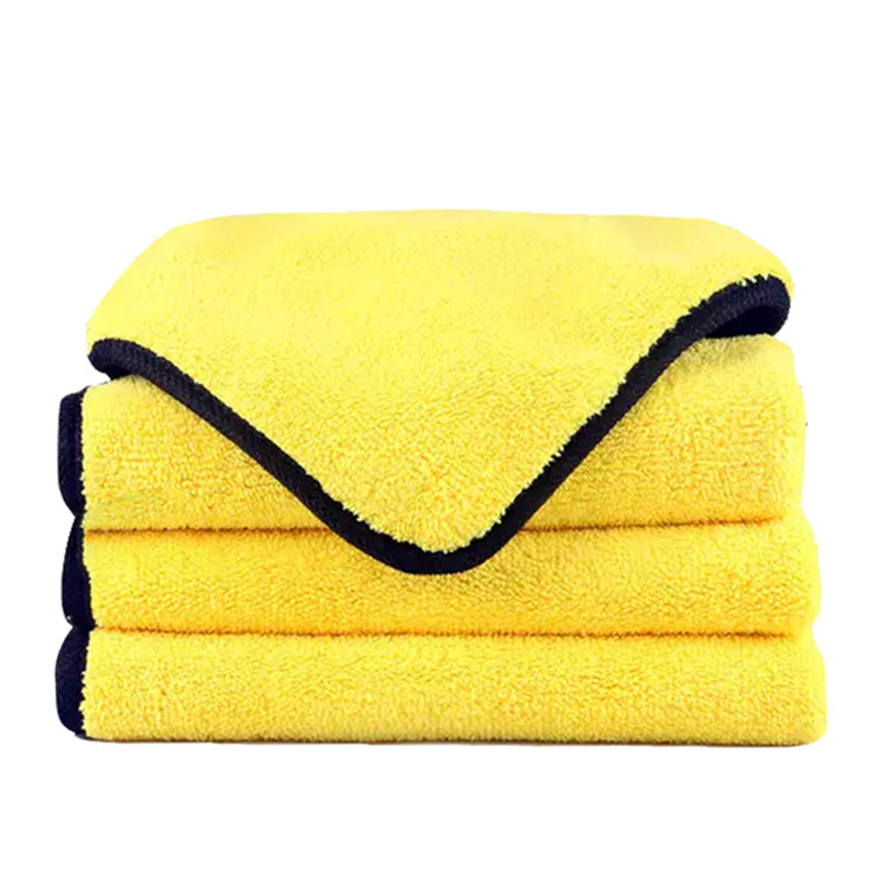 【双面珊瑚绒 不掉毛】爱丽新 加厚双面珊瑚绒 洗车毛巾吸水擦车布专用玻璃不掉毛