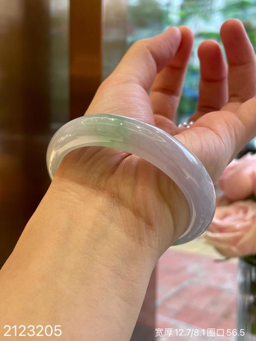 自带诗情画意的意境平安镯，【2123205】圈口56.5～具体价格微信咨询 商品图7