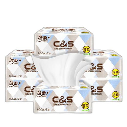 洁柔布艺100抽6包 商品图0