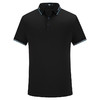 M＆D/名盾桑蚕丝翻领短袖薄款Polo衫商务休闲男士半袖黑色百搭T恤 商品缩略图4