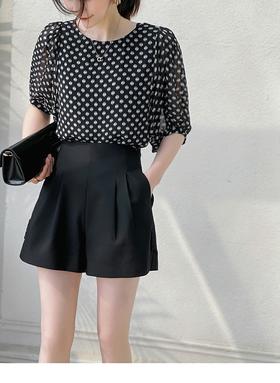 女圆点上衣1639