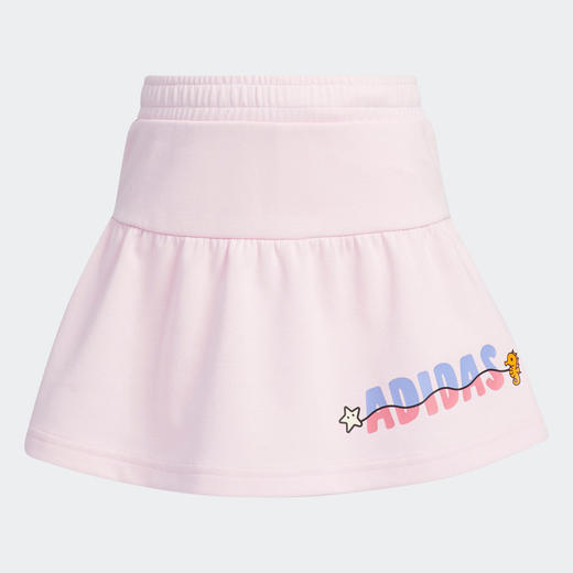 小阿迪2022夏新款女童运动时尚短袖两件套装HT5828 商品图3