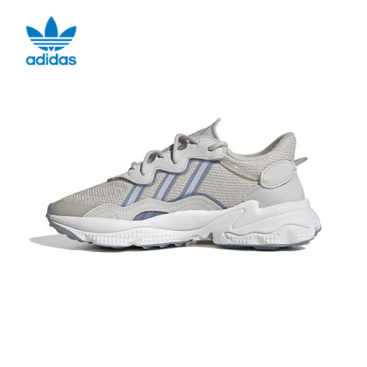 小阿迪三叶草2022新款大童运动网面透气跑步鞋GV6744 商品图0