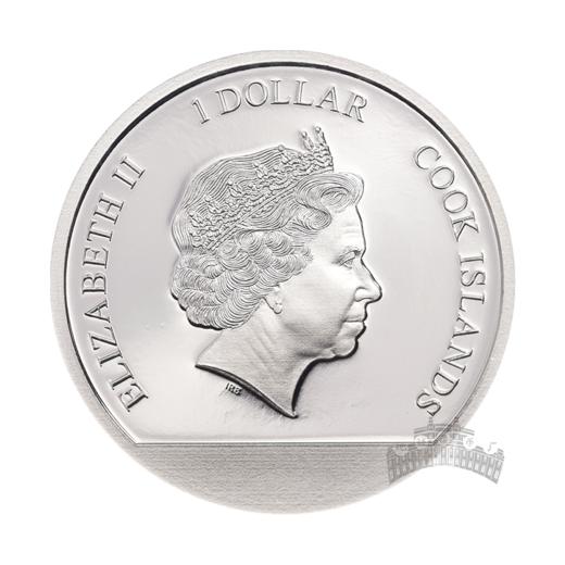 【情人节礼物】爱的环球水晶球银币！1/10盎司！超浪漫！ 商品图2