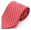 Ferragamo/菲拉格慕 蚕丝领带 Silk Printed Tie -Red 740399JPY带授权招加盟代理 商品缩略图0