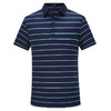 M＆D/名盾桑蚕丝商务条纹男士可降温Polo衫夏季新短袖男装翻领T恤 商品缩略图4