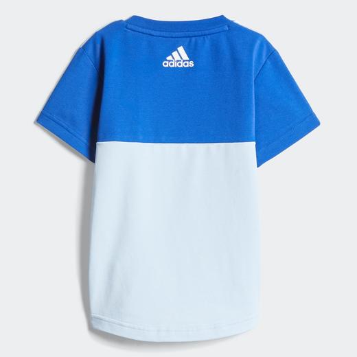 小阿迪童装1-3岁套装夏新款儿童短袖T恤短裤两件HT6760 商品图2