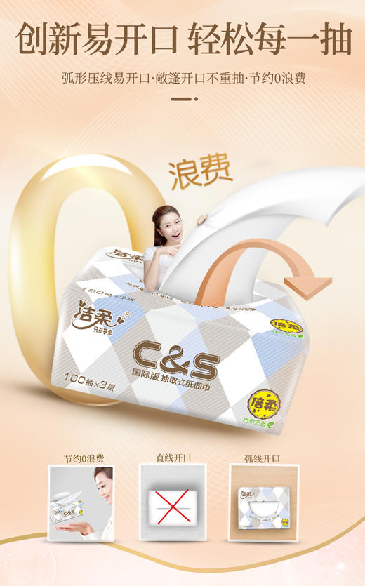 洁柔布艺100抽6包 商品图12