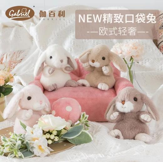 【半山书局】B14F丨Gabriel伽百利口袋兔Baby系毛绒玩偶 商品图1