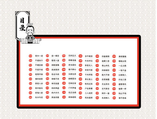 《成语中的中国历史①》诙谐漫画、独特观点、信手拈来、出口成章 商品图4