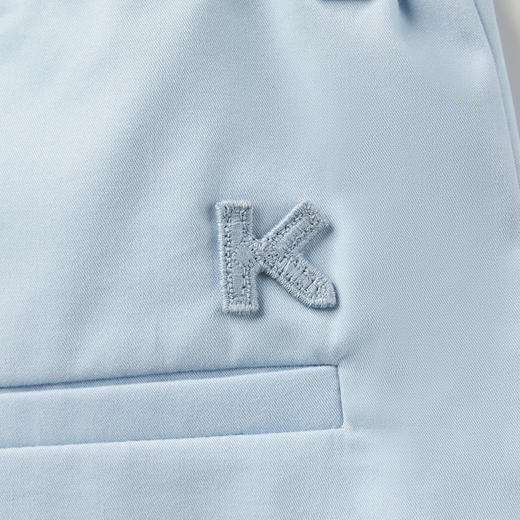 KENZO 高田贤三 女士K图案弹力高腰短裤 浅蓝色 FC52SH0619CP 61 商品图4