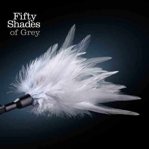 英国50度灰挑逗羽毛棒SM打屁屁手拍前戏调教情趣成人用品 商品图0