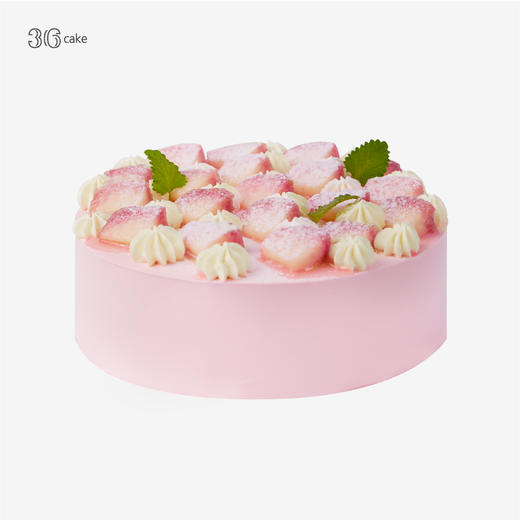 蜜桃乌龙奶油蛋糕+无畏专款鲜花~ 商品图2