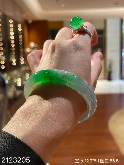 自带诗情画意的意境平安镯，【2123205】圈口56.5～具体价格微信咨询 商品图0