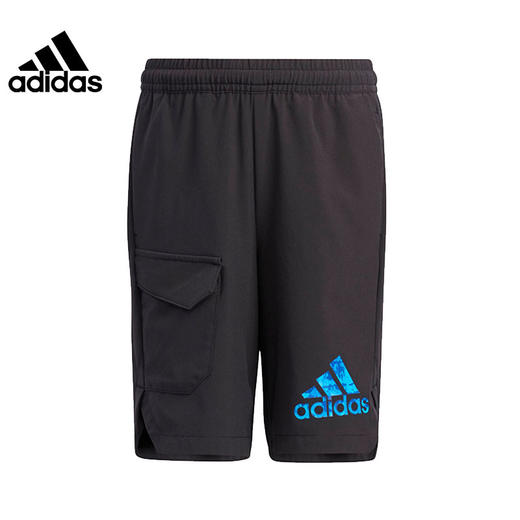 小阿迪2022夏季小童运动训练休闲短裤HE0053 商品图0