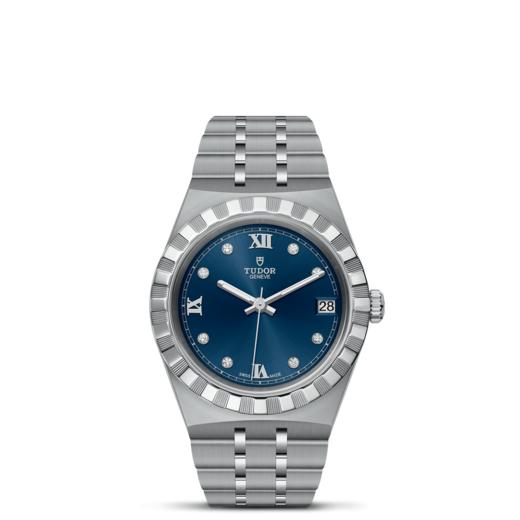 帝舵皇家系列 | 钢表壳，直径34毫米，镶钻表盘 商品图1