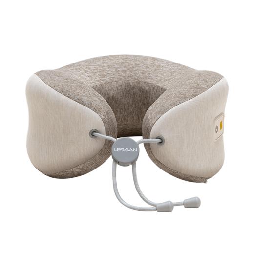 【360°呵护颈部  舒适一整天！】乐伽揉捏按摩颈枕 颈部支撑 揉捏按摩 温感热敷 消除疲惫感。 商品图8