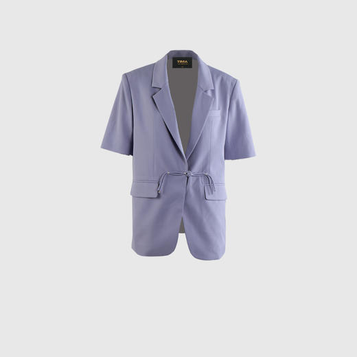 一字扣装饰西服 商品图0