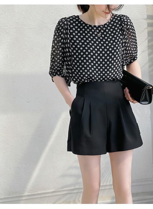 女圆点上衣1639 商品图3