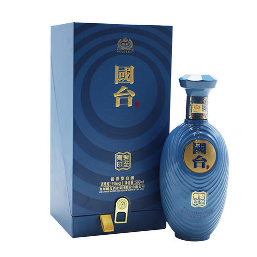 贵州国台酒 酱香型白酒53度500ml 君至青印 商品图7
