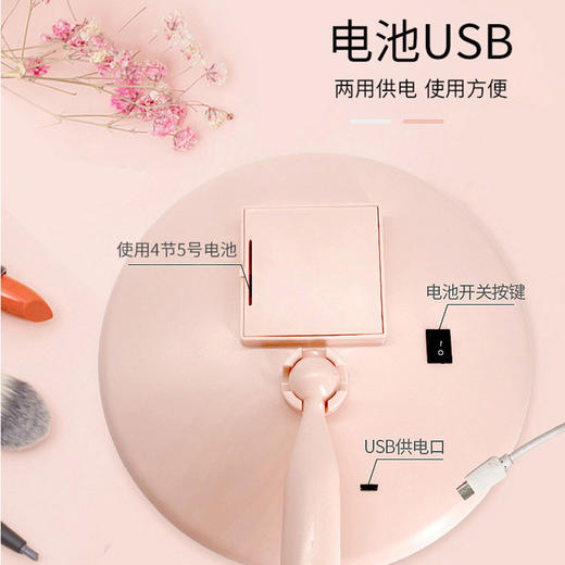 沃品 LED自动感应化妆镜 TD11 商品图2