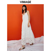 VIMAGE/纬漫纪夏季新款简约吊带连衣裙V1707368 商品缩略图0