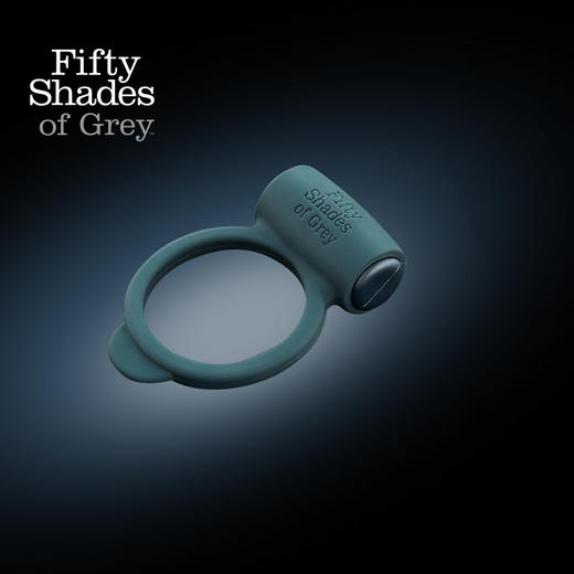 英国50度灰情趣用品男用锁精震动环阴茎持久锻炼器女用阴蒂刺激 商品图0