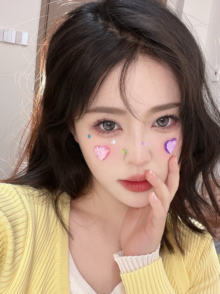 AlleCon 年抛隐形眼镜 半糖牛乳14.5mm 1副/2片-VVCON美瞳商城14