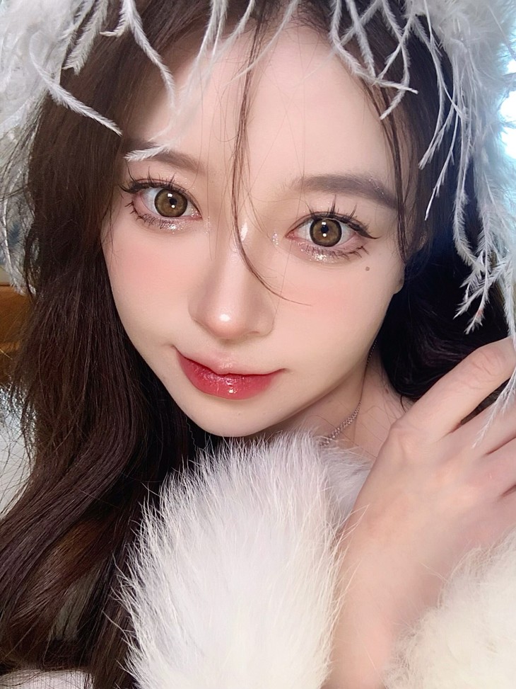 YUKICON日抛隐形眼镜 黑茶棕14.4mm 1盒/10片-VVCON美瞳商城25
