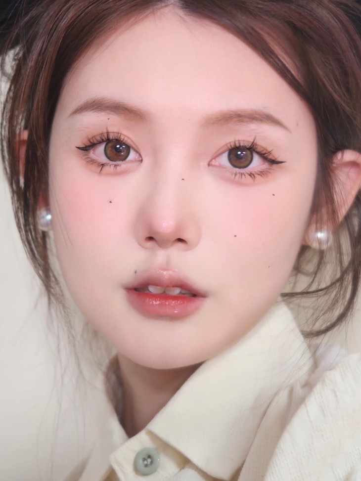 YUKICON日抛隐形眼镜 黑茶棕14.4mm 1盒/10片-VVCON美瞳商城19