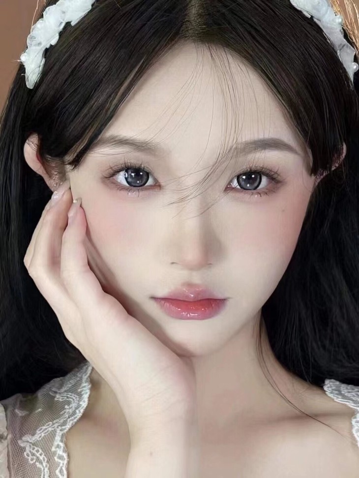 YUKICON 日抛隐形眼镜 黑茶灰 14.4mm 1盒/10片-VVCON美瞳商城18