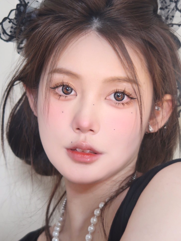 YUKICON 日抛隐形眼镜 黑茶灰 14.4mm 1盒/10片-VVCON美瞳商城22