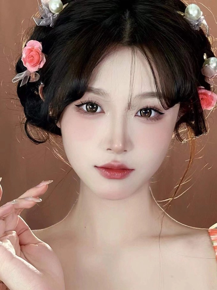 YUKICON日抛隐形眼镜 黑茶棕14.4mm 1盒/10片-VVCON美瞳商城16