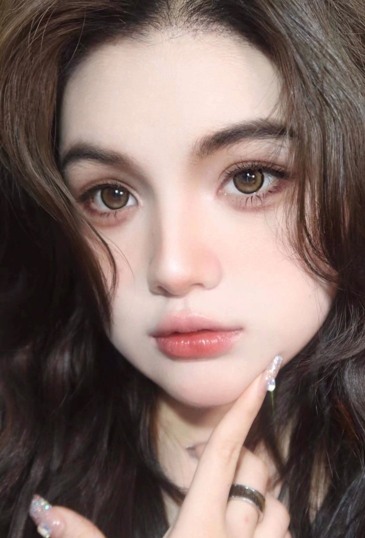 YUKICON日抛隐形眼镜 黑茶棕14.4mm 1盒/10片-VVCON美瞳商城14