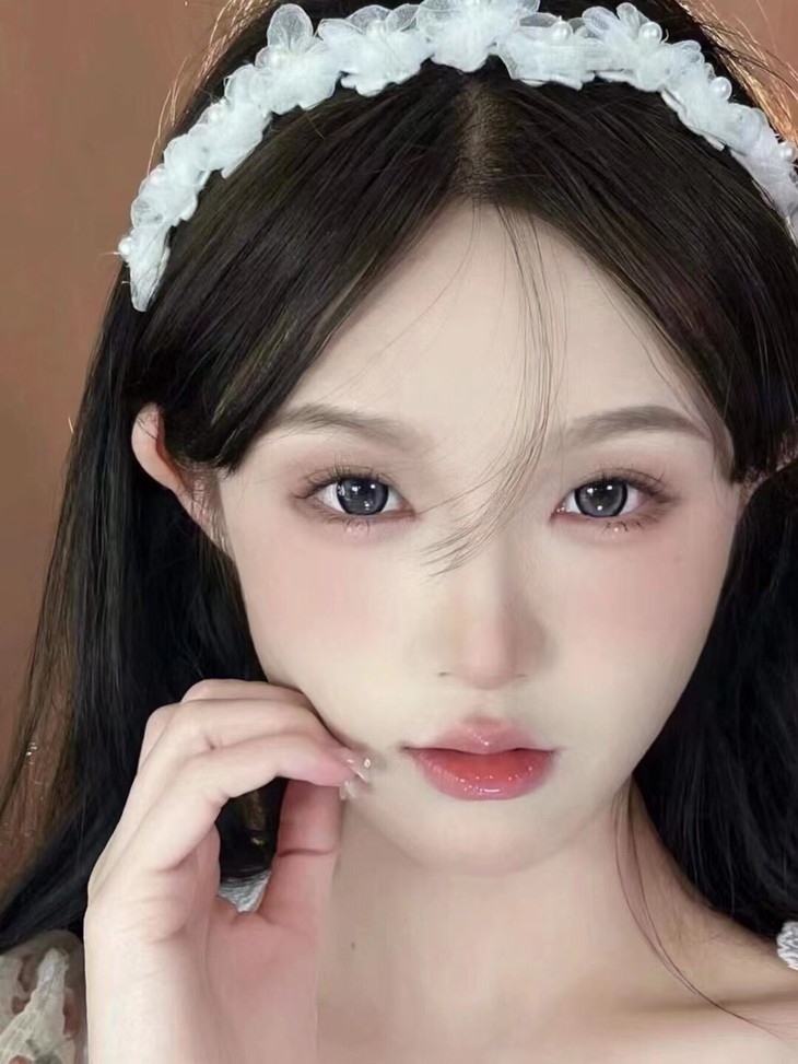YUKICON 日抛隐形眼镜 黑茶灰 14.4mm 1盒/10片-VVCON美瞳商城16