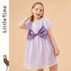 littletime女童暮云纱蝴蝶结公主裙洋气连衣裙夏装2023新款儿童裙 商品缩略图1